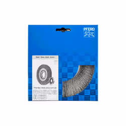 PFERD POS RBU 18025/AK32-2 ST 0,20 Ruota a raggi di filo di acciaio 18 cm - Vista aggiuntiva 2
