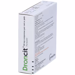 Droncit 50mg Farmaco Veterinario Infestazioni Parassitarie di Cani e Gatti 2 Compresse - Vista aggiuntiva 4