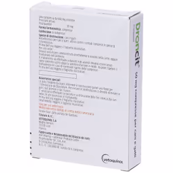 Droncit 50mg Farmaco Veterinario Infestazioni Parassitarie di Cani e Gatti 6 Compresse