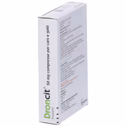 Droncit 50mg Farmaco Veterinario Infestazioni Parassitarie di Cani e Gatti 6 Compresse - Vista aggiuntiva 4