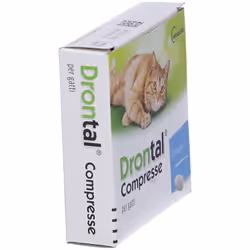 Drontal Farmaco Veterinario Infestazioni Parassitarie dei Gatti 2 Compresse