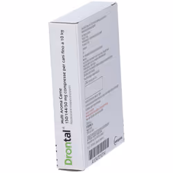 Drontal Multi Aroma Carne Farmaco Veterinario Infestazioni Intestinali dei Cani 2 Compresse - Vista aggiuntiva 4