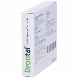 Drontal Multi Aroma Carne XL Farmaco Veterinario Infestazioni Intestinali dei Cani di Grande Taglia 2 Compresse - Vista aggiuntiva 4
