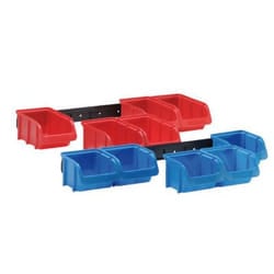hünersdorff 656820 scatola di conservazione Armadietto portaoggetti Rettangolare Polipropilene (PP) Blu, Rosso