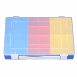 hünersdorff 600800, Armadietto portaoggetti, Blu, Rettangolare, Polipropilene (PP), Monocromatico, 335 mm