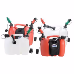 hünersdorff 803900 tanica per carburante 4,5 L Plastica Nero, Naturale - Vista aggiuntiva 4