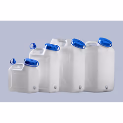 hünersdorff 817110 tanica per carburante 6 L Polietilene ad alta intensità Blu, Bianco - Vista aggiuntiva 4