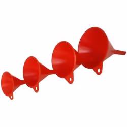 hünersdorff 951500, Rosso, Polietilene ad alta intensità, 6 cm, 8 cm, 10 cm, 12 cm