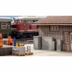 NOCH 13751, HO (1:87), Grigio, 6 pz
