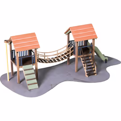 NOCH Adventure Playground parte e accessorio di modellino in scala Parco giochi avventura - Vista aggiuntiva 4