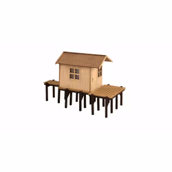 NOCH Fisherman’s Hut parte e accessorio di modellino in scala Costruzione