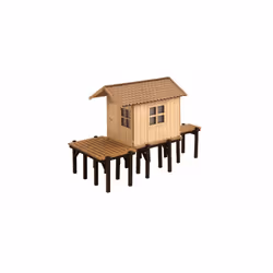 NOCH Fisherman’s Hut parte e accessorio di modellino in scala Costruzione