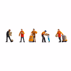 NOCH Parcel Carriers, HO (1:87), Multicolore
