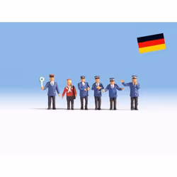 NOCH German Railway Officials, HO (1:87), Multicolore