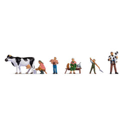 NOCH Farmer Family parte e accessorio di modellino in scala Personaggi