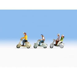NOCH Scooter Drivers parte e accessorio di modellino in scala Personaggi