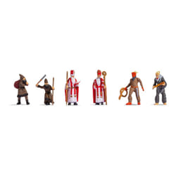 NOCH Santa Claus & Knecht Ruprecht parte e accessorio di modellino in scala Personaggi