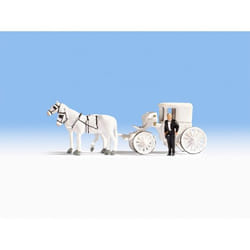 NOCH Wedding Carriage parte e accessorio di modellino in scala Personaggi