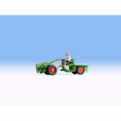 NOCH Two Wheel Tractor, HO (1:87), Verde