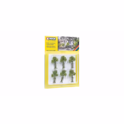 NOCH 21538, H0 (1:87)/TT (1:120), Marrone, Verde, 6 pz