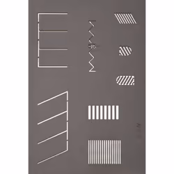 NOCH Street Marking Templates parte e accessorio di modellino in scala - Vista aggiuntiva 2