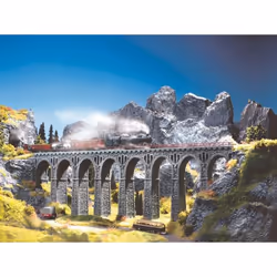 NOCH Quarrystone Viaduct parte e accessorio di modellino in scala Viadotto