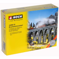 NOCH Quarrystone Viaduct parte e accessorio di modellino in scala Viadotto