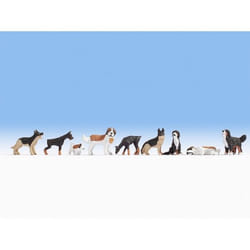 NOCH Dogs parte e accessorio di modellino in scala Personaggi