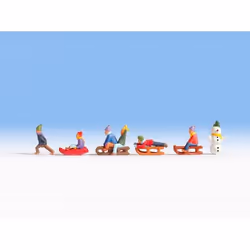 NOCH Children in Snow, TT (1:120), Multicolore