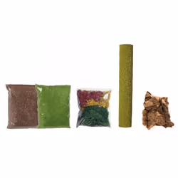 NOCH Scenery Starter Kit, Marrone, Verde, Rosso, Giallo