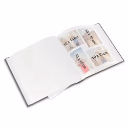 Hama Fine Art album fotografico e portalistino Blu 400 fogli 10 x 15 Rilegatura del libro - Vista aggiuntiva 6