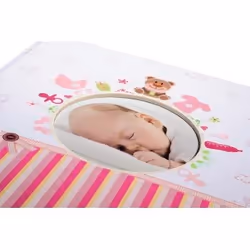 Hama Moni album fotografico e portalistino Rosa, Bianco 200 fogli 10 x 15