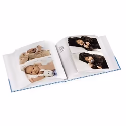 Hama Tim album fotografico e portalistino Blu, Bianco 200 fogli 10 x 15 - Vista aggiuntiva 2