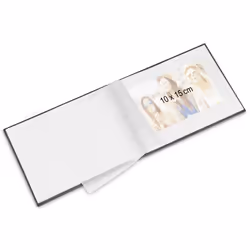 Hama Fine Art album fotografico e portalistino Grigio 50 fogli 10 x 15 cm Rilegatura a spirale - Vista aggiuntiva 7