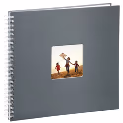 Hama Fine Art album fotografico e portalistino Grigio 300 fogli 10 x 15 cm Rilegatura a spirale