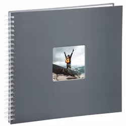 Hama Fine Art album fotografico e portalistino Grigio 300 fogli 10 x 15 cm Rilegatura a spirale