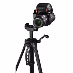 Hama Gamma 153 treppiede Fotocamere digitali/film 3 gamba/gambe Nero - Vista aggiuntiva 8