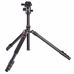 Hama TAR Duo treppiede Fotocamere digitali/film 3 gamba/gambe Nero - Vista aggiuntiva 4