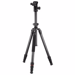 Hama Ramble Duo Carbon, 4 gamba/gambe, Nero, 160 cm, 1,4 kg