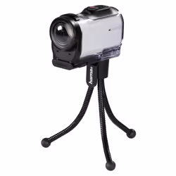 Hama Mini treppiedi "Flexi", nero (12 cm - 58 g), testa fissa, gambe a sezione singola - Vista aggiuntiva 4