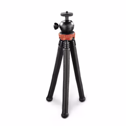 Hama "FlexPro" treppiede Smartphone/fotocamera di azione 3 gamba/gambe Nero, Rosso - Vista aggiuntiva 2