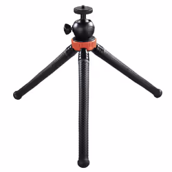 Hama "FlexPro" treppiede Smartphone/fotocamera di azione 3 gamba/gambe Nero, Rosso - Vista aggiuntiva 4