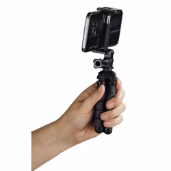 Hama Mini Treppiedi con gambe a snodo per Smartphone e Gopro, 14 cm, nero - Vista aggiuntiva 4