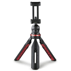Hama Solid treppiede Smartphone/Tablet 3 gamba/gambe Nero, Rosso