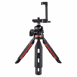 Hama Solid treppiede Smartphone/Tablet 3 gamba/gambe Nero, Rosso - Vista aggiuntiva 4