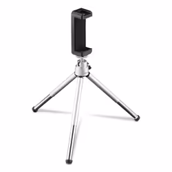 Hama Fancy 2in1 treppiede Smartphone/macchina fotografica digitale 3 gamba/gambe Argento - Vista aggiuntiva 2