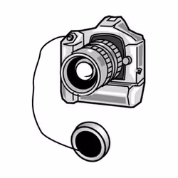 Hama Lens Cap Holder tappo per obiettivo Fotocamera Nero - Vista aggiuntiva 4