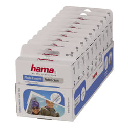 Hama 00007107 angolo per foto 500 pz Trasparente, Bianco