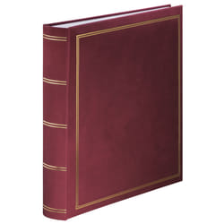 Hama London album fotografico e portalistino Rosso 80 fogli 10 x 15 Rilegatura all'inglese