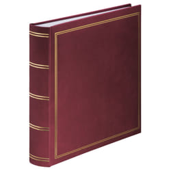 Hama London album fotografico e portalistino Rosso 80 fogli 10 x 15 Rilegatura all'inglese